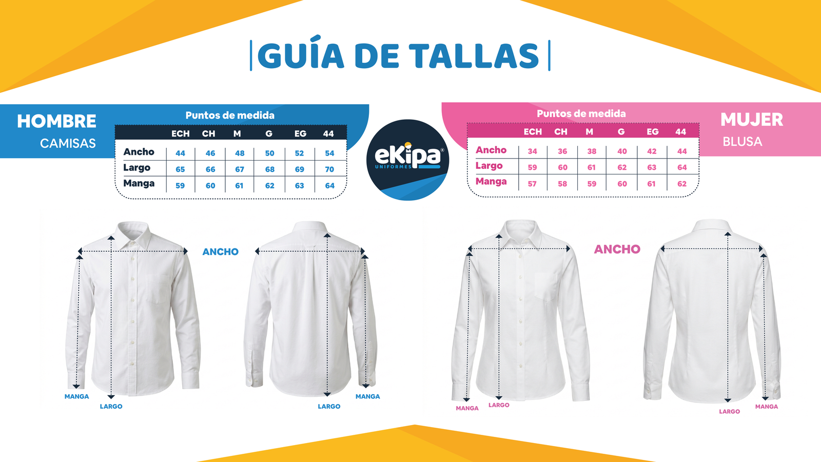 Guía de tallas